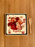 Strawberry and Cream Chiffon Cake Tub